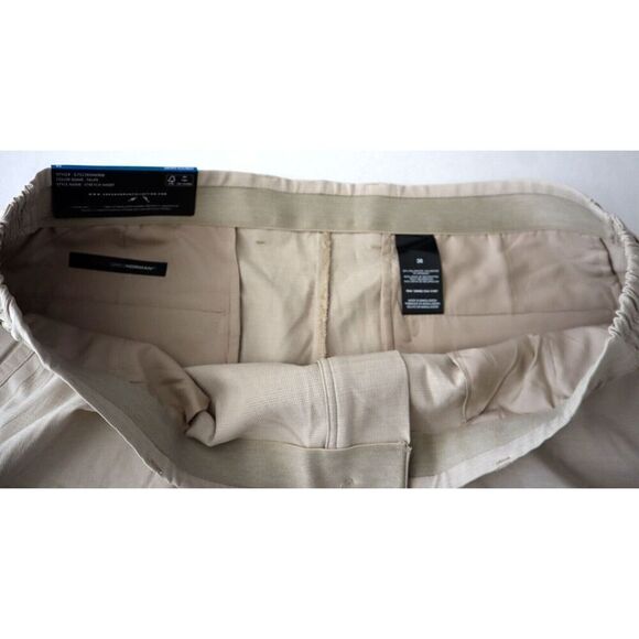 Greg Norman G7S23XDH696B Men's Sz 38 Taupe Performance Stretch Golf Shorts - Picture 3 of 7